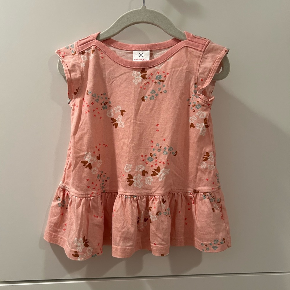 Hanna Andersson Pink Floral Top 2T